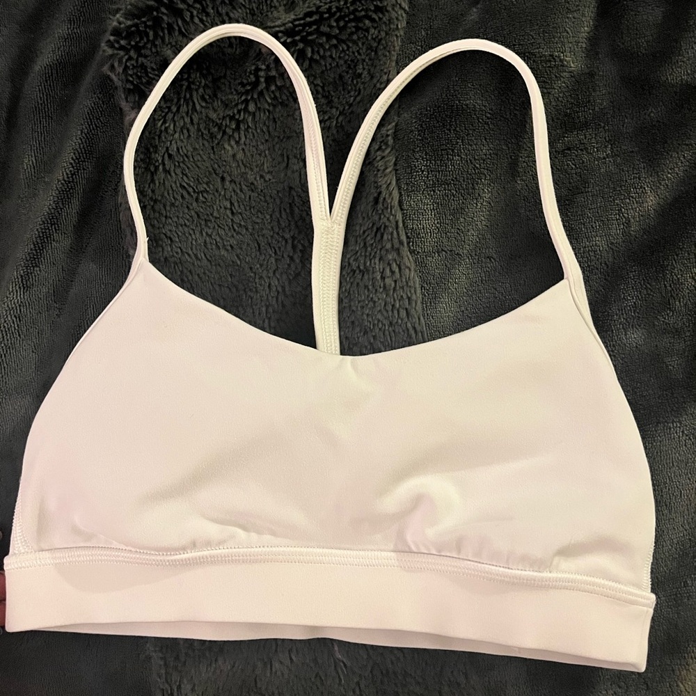 Lululemon Athletica White Sports Bra